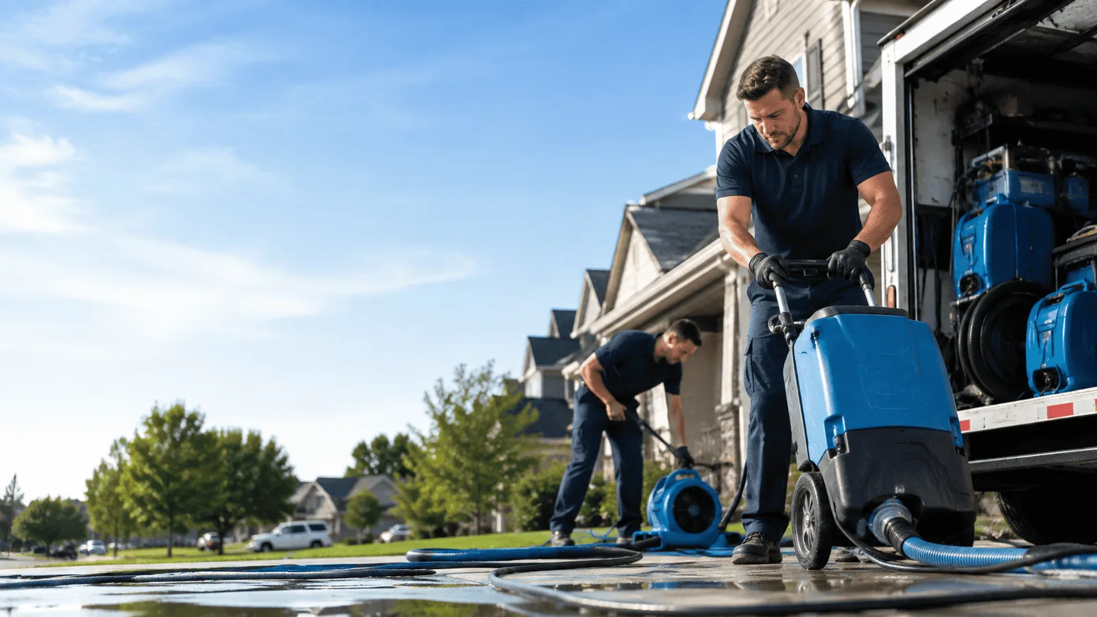 Structural Drying being performed in Hillsdale, MI
